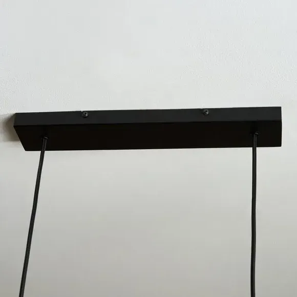 3-Light Adjustable Ceiling Light - Black, Metal