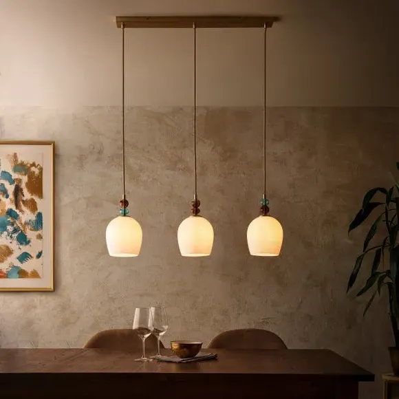 3-Light Adjustable Ceiling Light - Multicolor