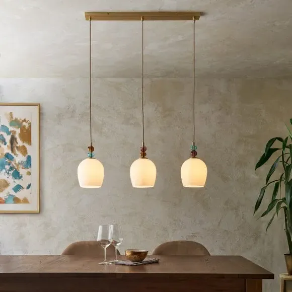 3-Light Adjustable Ceiling Light - Multicolor image