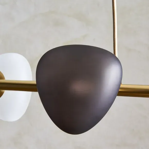 4-Light Adjustable Ceiling Light - Multicolor