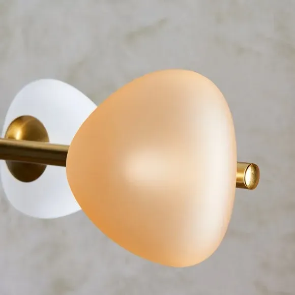 4-Light Adjustable Ceiling Light - Multicolor