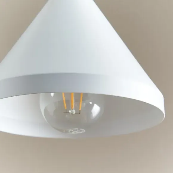 4-Light Adjustable Ceiling Light - White, Metal