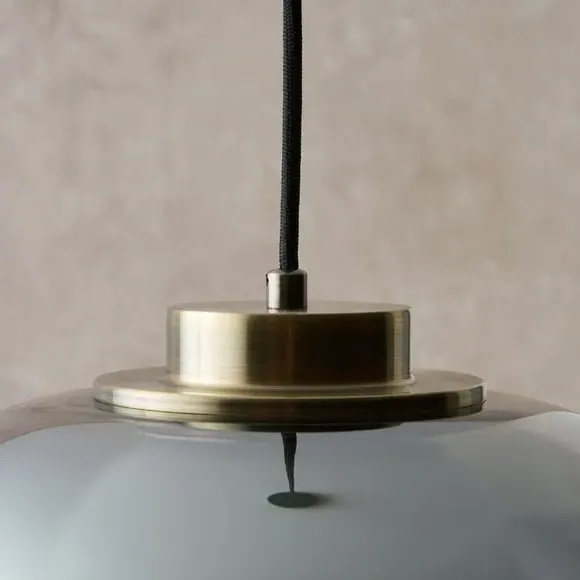 Adjustable Pendant Light - Black, Glass