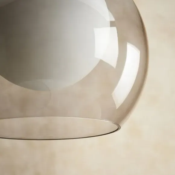 Adjustable Pendant Light - Black, Glass