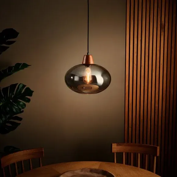 Adjustable Pendant Light Industrial - Black
