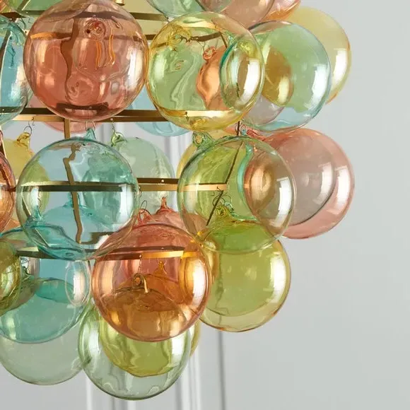 Adjustable Pendant Light - Multicolor, Steel