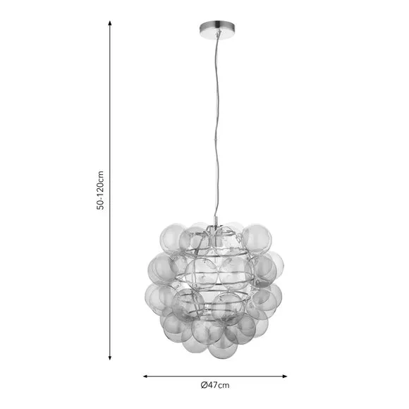 Adjustable Pendant Light - Multicolor, Steel