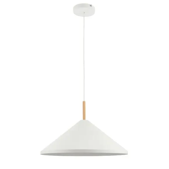 Adjustable Pendant Light - White, Metal
