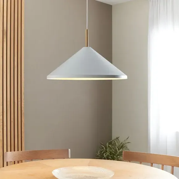 Adjustable Pendant Light - White, Metal