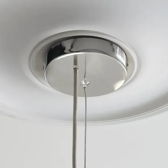 Adjustable Pendant Light - White, Steel