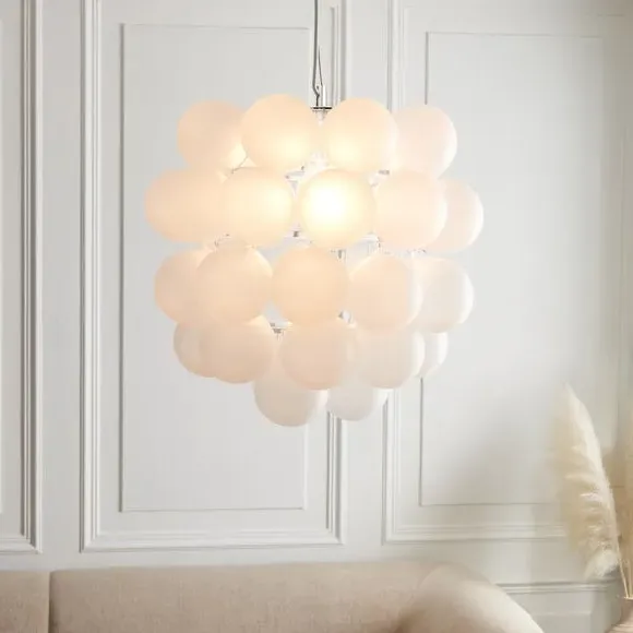 Adjustable Pendant Light - White, Steel