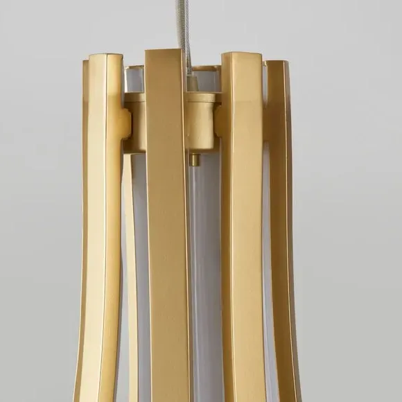 LED Touch Dimmable Chandelier - Gold