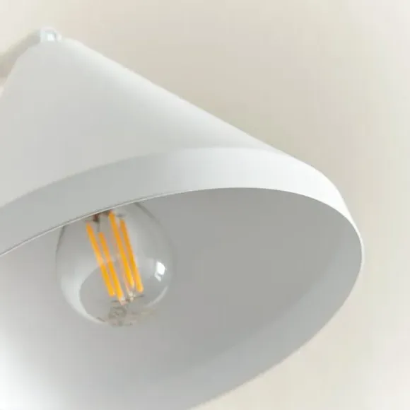 Plug-In Wall Light - White, Metal