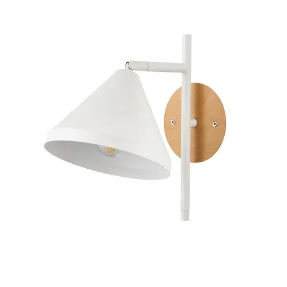 Plug-In Wall Light - White, Metal