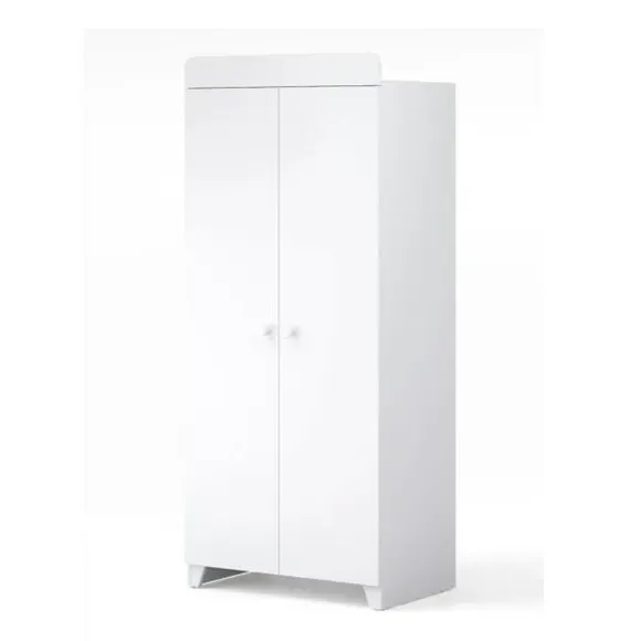 3-Drawer Chest & Wardrobe Set - White