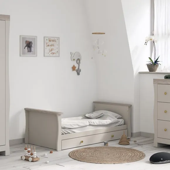 Underbed Storage Drawer with Wheels - Grey