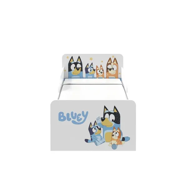 Toddler Bed with Safety Sides - White, Wood