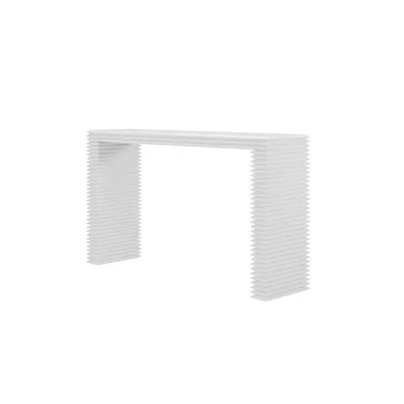 Console Table Contemporary Design - White