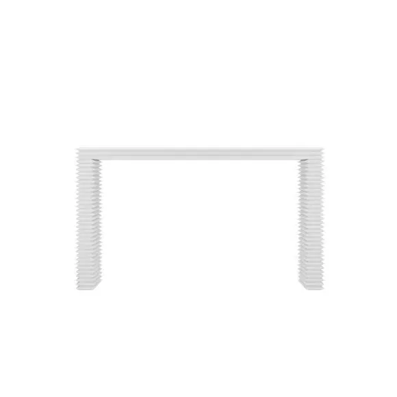 Console Table Contemporary Design - White