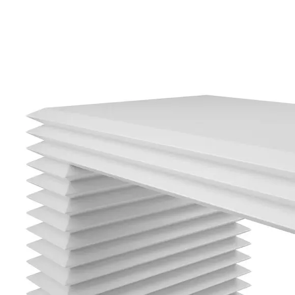 Console Table Contemporary Design - White