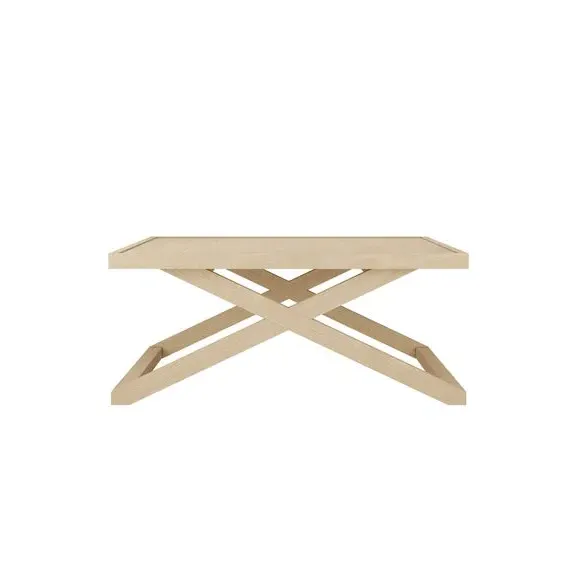 X-Design Coffee Table - Blonde, Wood Veneer