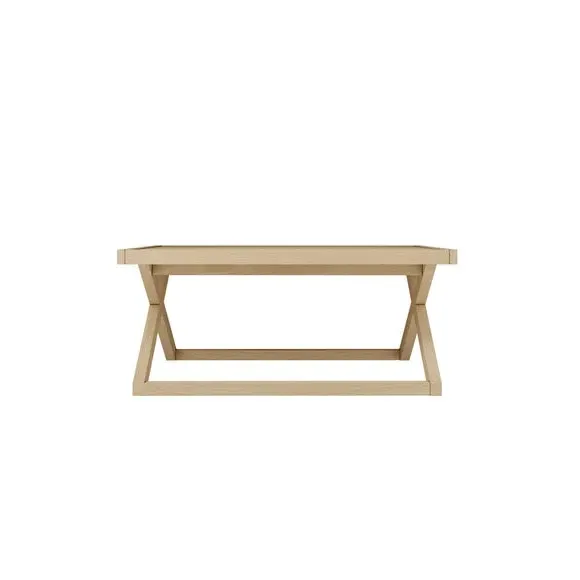 X-Design Coffee Table - Blonde, Wood Veneer