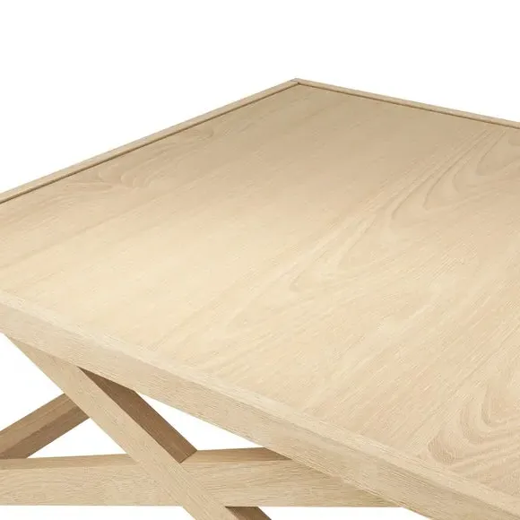 X-Design Coffee Table - Blonde, Wood Veneer