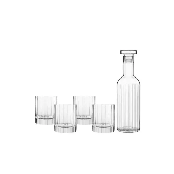 5-Piece Whisky Glass Set - Clear, Glass