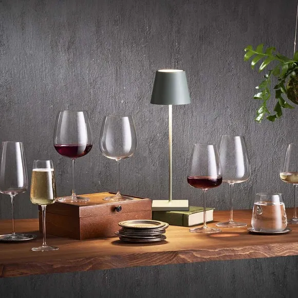 Set of 4 Chardonnay Glasses - Clear, Glass