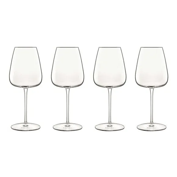 Set of 4 Chardonnay Glasses - Clear, Glass image