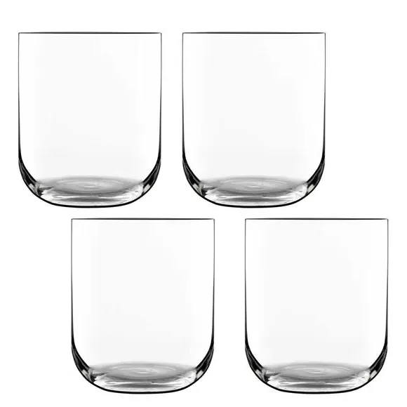 Set of 4 Cocktail Glasses - Clear, Glass image