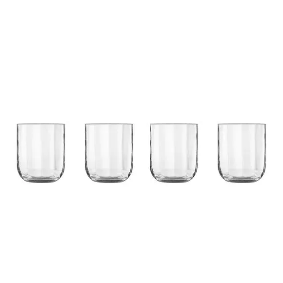 Set of 4 Cocktail Glasses - Clear, Glass image
