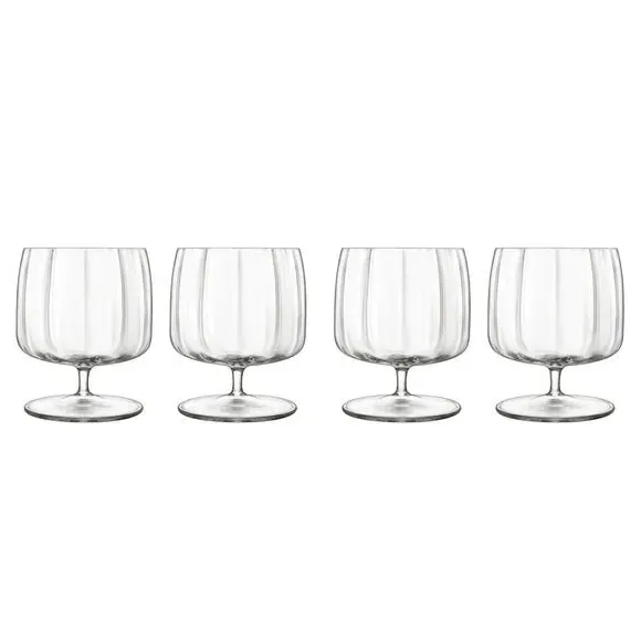 Set of 4 Cocktail Glasses - Clear, Glass image