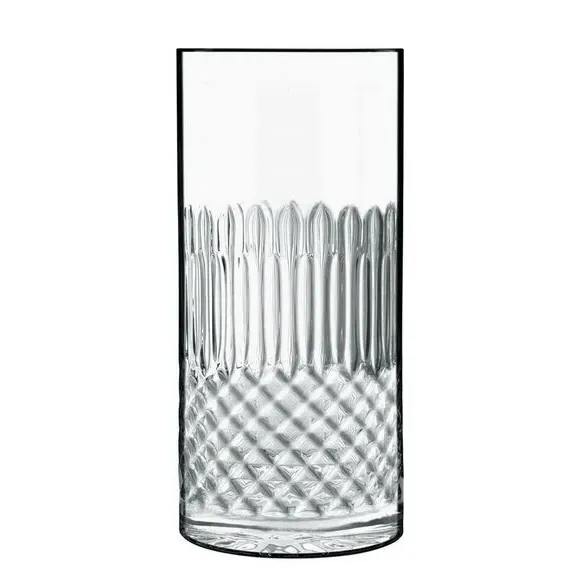 Set of 4 Highball Glasses - Clear, Glass image
