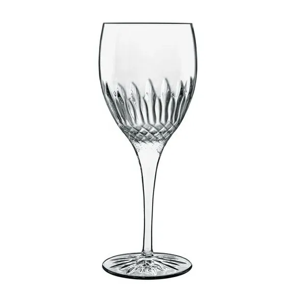 Set of 4 Wine Glasses - Clear, Glass image