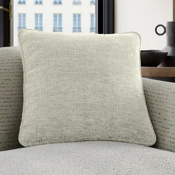Custom Cushion Cover - Ivory, Polyester