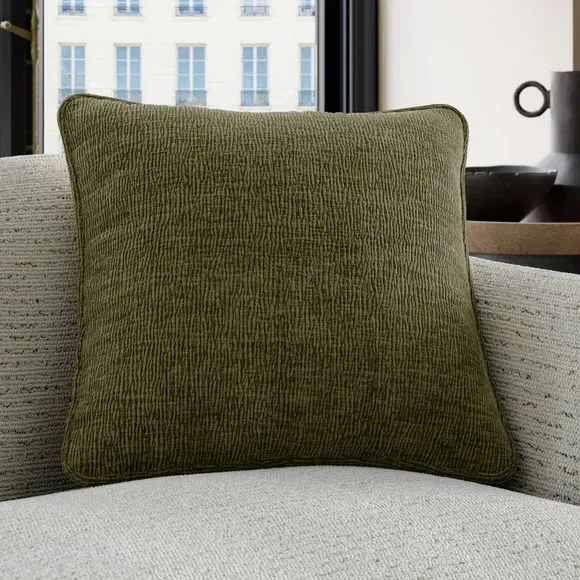 Custom Cushion Cover - Olive, Polyester