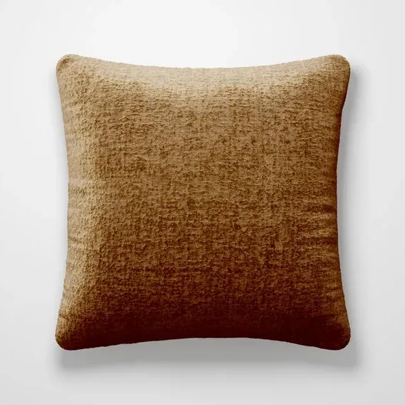 Custom Cushion Cover Textured - Caramel, Chenille