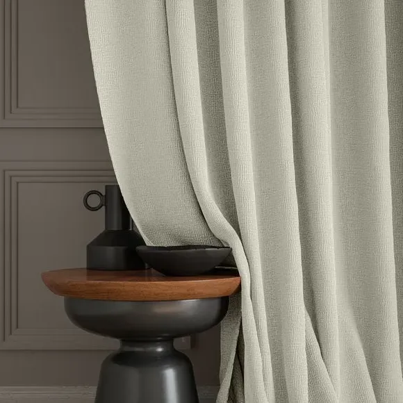 Made to Measure Curtains - Ivory, Polyester