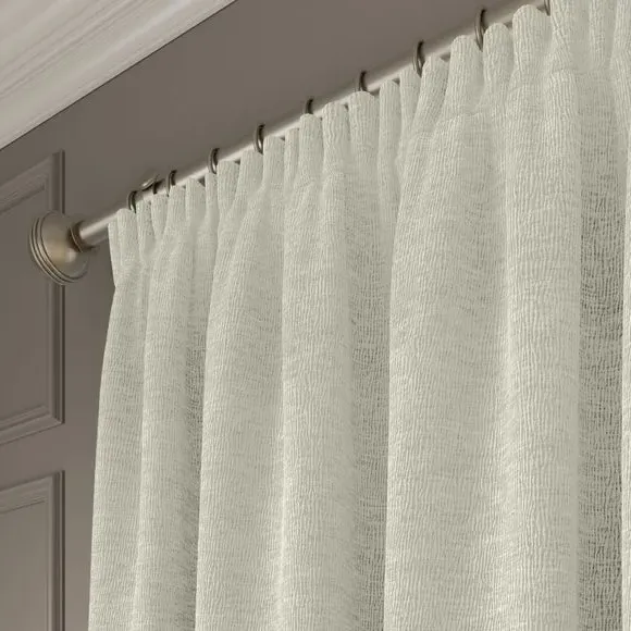 Made to Measure Curtains - Ivory, Polyester