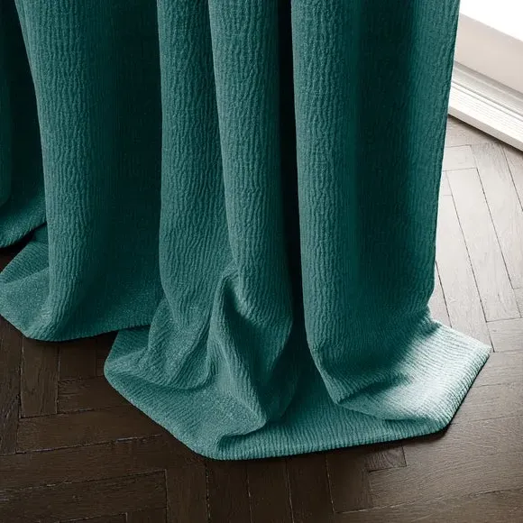 Made to Measure Curtains - Peacock, Polyester