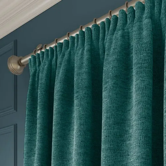 Made to Measure Curtains - Peacock, Polyester