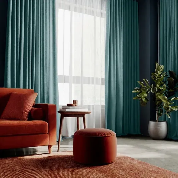 Made to Measure Curtains Textured - Breeze, Chenille