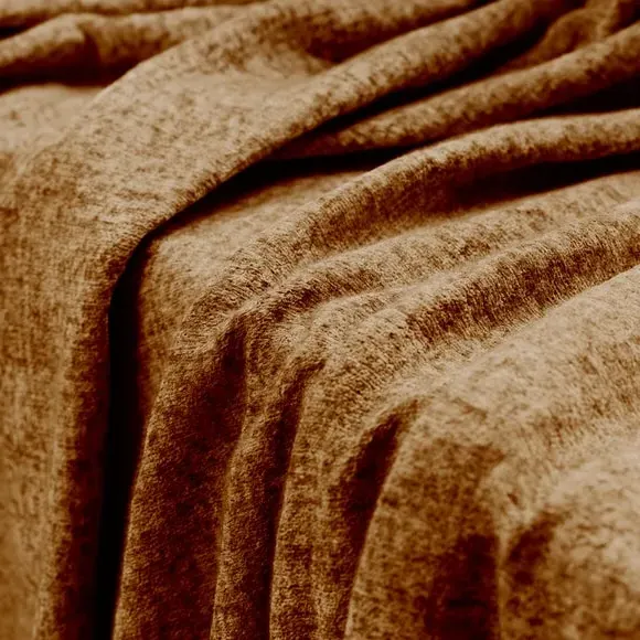 Made to Measure Curtains Textured - Caramel, Chenille