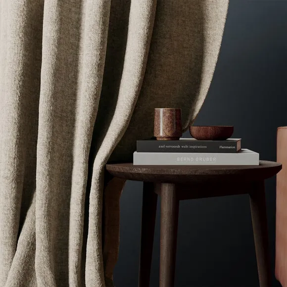 Made to Measure Curtains Textured - Mushroom, Chenille
