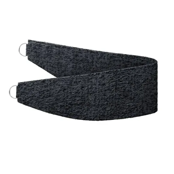 Textured Curtain Tieback - Black, Chenille