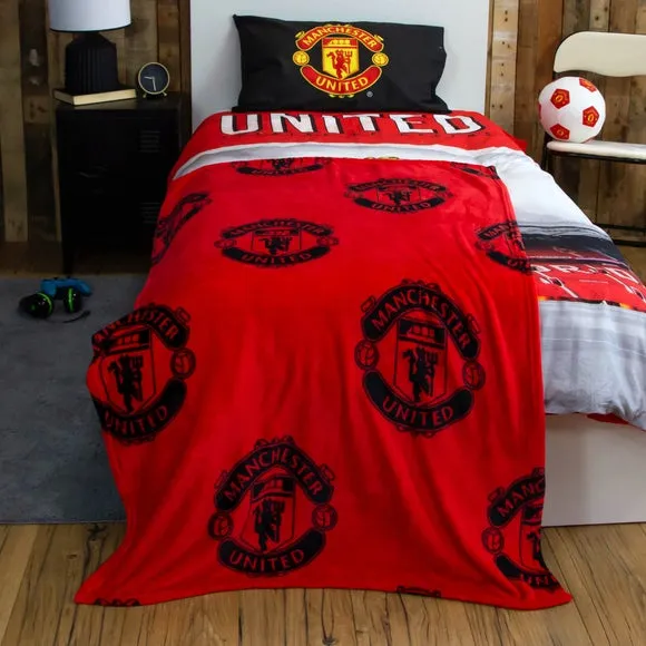 Classic Fleece Blanket - Red, Flannel