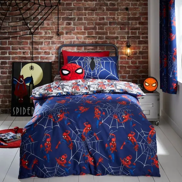 Duvet Cover Set Reversible - Navy, Polycotton image