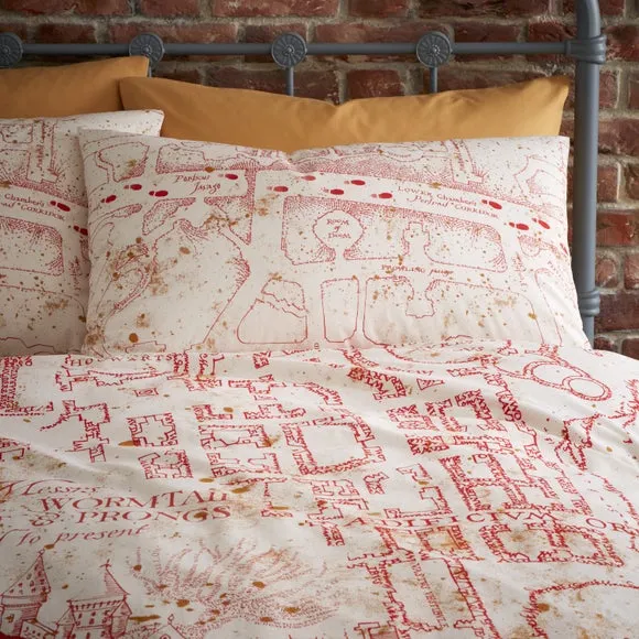 Duvet Cover Set with Pillowcase - Natural, Cotton