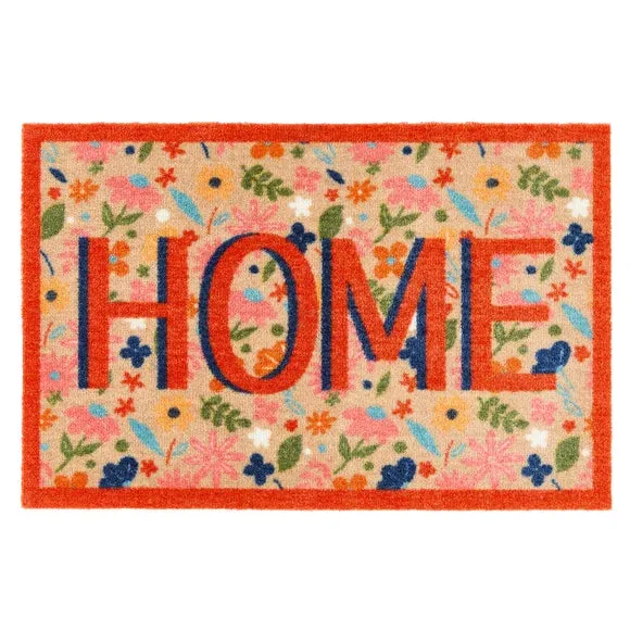 Floral Doormat Washable - Marvel, Recycled
